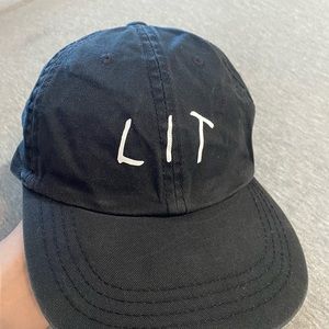 Lit hat